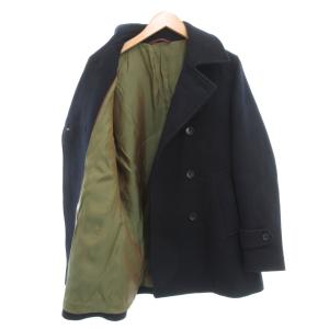 green label relaxing ピーコート Pコート ショート丈 L 紺 ネイビー /AE