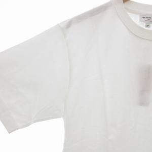 LACOSTE HAyU 小川学 タグ付き Tシャツ クルーネック ロゴ 半袖 L 白 ホワイト /AE