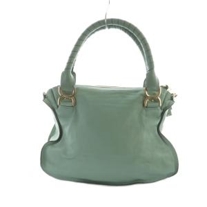 Chloe マーシー トートバッグ 2WAY グリーン