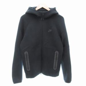 23AW テックフリースWRフルジップ L/Sフーディ パーカー M ブラック