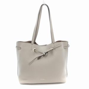 美品 コスタンザ トートバッグ レザー グレージュ /AE