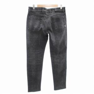 PT TORINO デニムパンツ ジーンズ スリムテーパード W32 黒 ブラック ダークグレー /AE
