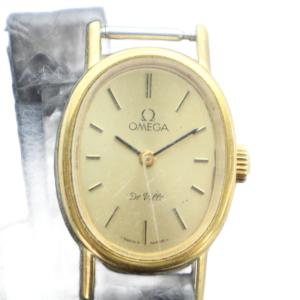 デビル DE VILLE 腕時計 ウォッチ 手巻き ロゴ レザーベルト ゴールド色 511.0553 /MQ