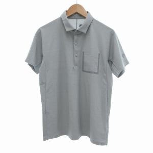 SUNSCREEN POLO ポロシャツ 半袖 L グレー /UO