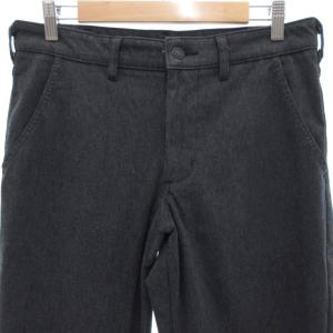 EDWIN デニスラ スリムテーパード スラックス デニムパンツ ストレッチ ビジネス 32 ダークグレー /UO