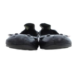 MARC by MARC JACOBS バレエシューズ マウスモチーフ レザー 36 ブラック /UO