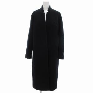 ソフトメルトンチェスターバルーンコート コクーン 36 ブラック /UO