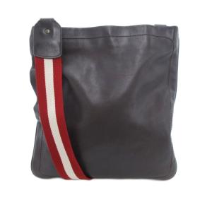 トレインスポッティング ショルダーバッグ レザー ブラウン /UO