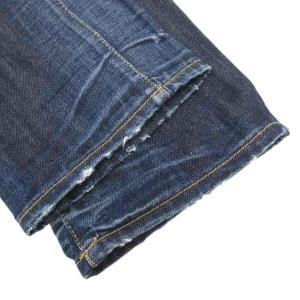 DSQUARED2 デニムパンツ ジーンズ ダメージ加工 ボタンフライ 46 S インディゴブルー /AE