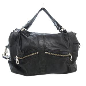 MARC by MARC JACOBS ハンドバッグ ショルダー 2WAY レザー 黒 ブラック /AE