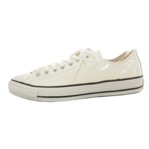 ALL STAR スニーカー ローカット エナメル レザー 28cm 白 ホワイト 1408 /UO