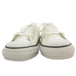 CONVERSE ALL STAR スニーカー ローカット エナメル レザー 28cm 白 ホワイト 1408 /UO