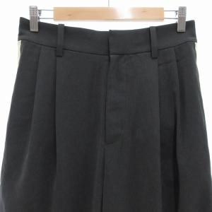 JOURNAL STANDARD L'ESSAGE 24AW PE ツイルラインパンツ スラックス 38 グレー系 /UO