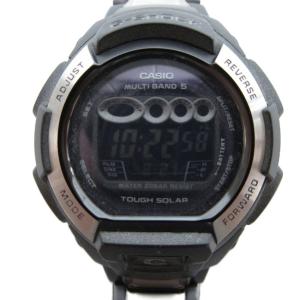 腕時計 電波ソーラー デジタル ブラック シルバーカラー GW-810BXD-1JF /UO