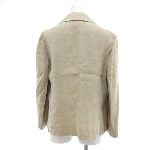 LOEWE セットアップ ジャケット ミディスカート リネン 40 ベージュ /UO