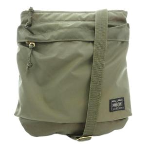 吉田カバン フォース ショルダーバッグ ナイロン カーキ /AE