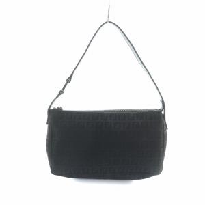 ワンショルダーバッグ ズッカ柄 ブラック