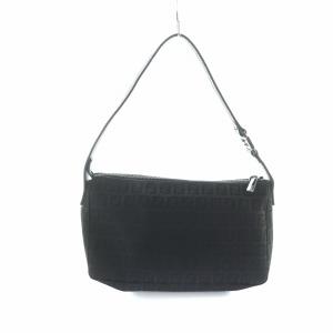 FENDI ワンショルダーバッグ ズッカ柄 ブラック