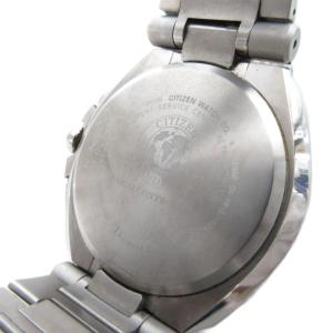 CITIZEN 腕時計 エコドライブ アテッサ クロノグラフ チタン シルバーカラー H610-T018068 /UO