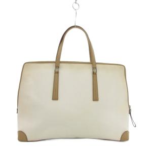 GUCCI ハンドバッグ トート キャンバス レザー ホワイト 73877 /UO