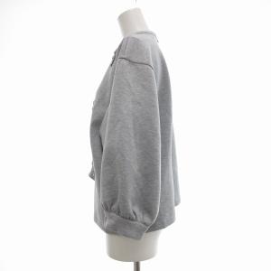 UNITED ARROWS ビジュー スウェット プルオーバー グレー /UO