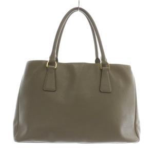 PRADA GALLERIA ハンドバッグ グレージュ