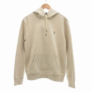 国内正規 パーカー プルオーバー ロゴ刺繍 S ベージュ /UO