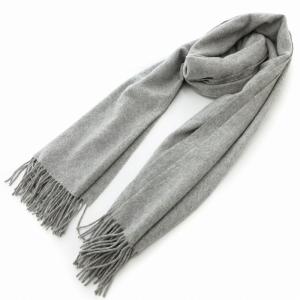 大判ストール マフラー カシミヤ グレー /UO