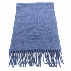 Vivienne Westwood マフラー ウール ブルー
