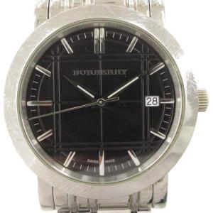 BU1364 アナログウォッチ クォーツ ロゴ 文字盤ブラック シルバーカラー