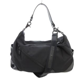 シルベストラ トートバッグ ショルダー 2WAY ナイロン 黒 ブラック /AE