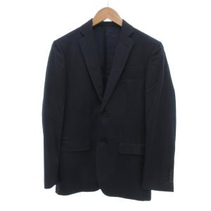 TOMORROWLAND BLUE WORK セットアップ スーツ テーラードジャケット パンツ スラックス ウール 44 紺 ネイビー