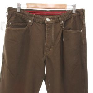 EDWIN タグ付き ER403 INTERNATIONAL BASIC カラーデニム パンツ ストレッチ L ブラウン