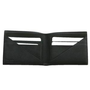 The Row CLASSIC WALLET ミニ 二つ折り レザー ブラック M1338