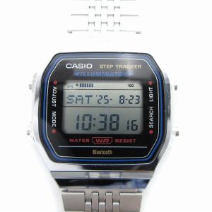 美品 腕時計 クォーツ デジタル ステンレス シルバーカラー ABL-100WE-1AJF /UO