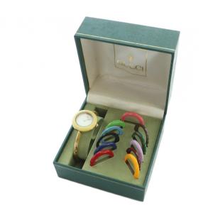 チェンジベゼル バングルウォッチ クォーツ 11/12.2 白文字盤