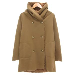 jevous enprie コート 2WAY フード リバーシブル 1 茶 ブラウン /AE