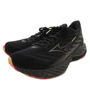 ウエーブライダー28 ランニングシューズ スニーカー 26.5 黒 ブラック J1GC246301 /FF