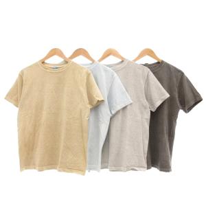 Tシャツ 4点セット まとめ 半袖 クルーネック M ベージュ ブルー グレー /UO