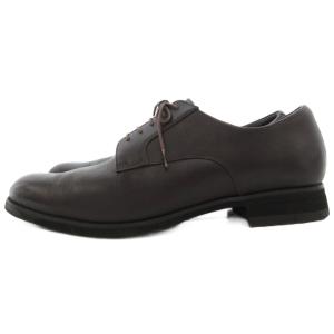 asics ランウォーク GORE-TEX 防水 ドレスシューズ レザー 27cm 茶 1231A145 /UO