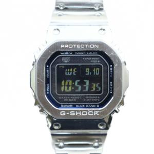 腕時計 タフソーラー ステンレス デジタル デイト シルバー GMW-B5000D-1JF