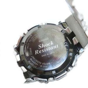 CASIO G-SHOCK 腕時計 タフソーラー ステンレス デジタル デイト シルバー GMW-B5000D-1JF