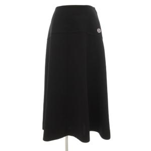 フレアスカート ロング 38 黒 ブラック BD2111-3H-68 /UO