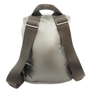 CAMPER DONA リュックサック デイパック キルティング メタリック グレー /AE