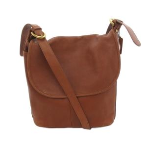 ヴィンテージ ショルダーバッグ レザー USA製 ブラウン 4115 /UO