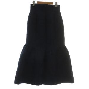 Mame Kurogouchi 22AW Jomon Arabesque Triple Layer Jacquard Skirt