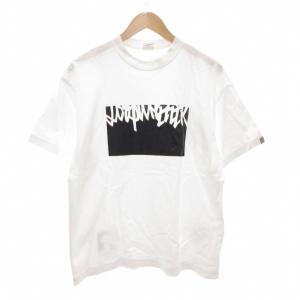 美品 内田洋一朗 LW326 25th POPW ART Tシャツ グラフィック プリント 半袖 S 白