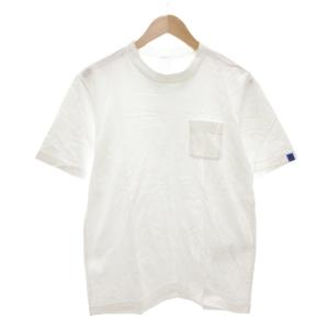 美品 Tシャツ クルーネック 無地 半袖 M 白 ホワイト /AE
