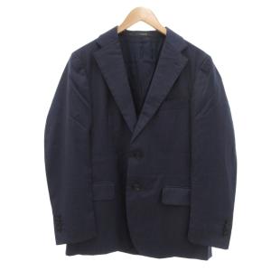 MACKINTOSH LONDON NEW BRIDGE スーツ テーラードジャケット パンツ 2B 総裏地 シャドーストライプ 38L 紺