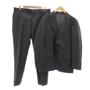 NEW BRIDGE スーツ テーラードジャケット パンツ ウール 2B 総裏地 38L グレー /UO